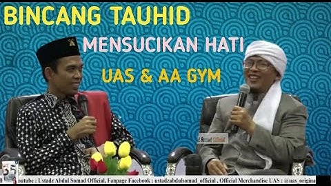 KAJIAN TAUHID UAS BERSAMA AA GYM DI MASJID AGUNG BATAM