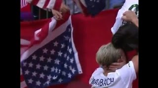 Abby Wambach And Wife, Sarah Huffman, Share Touching Moment After World Cup Win