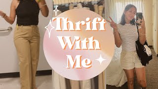 Thrift With Me! | 5 Stores + Pants Try On Haul by Alexis 282 views 1 year ago 6 minutes, 10 seconds