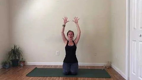 Yoga Quickie: seated shoulder stretches