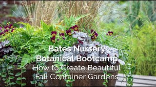 How to Create Beautiful Fall Containers