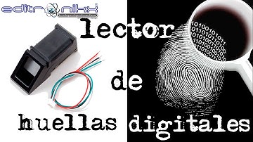 lector de huella digital fingerprint con arduino