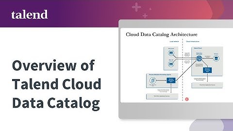 Overview & Demo of Talend Cloud Data Catalog
