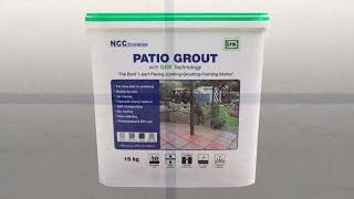 Repointing Paving with GftK's Patio Grout