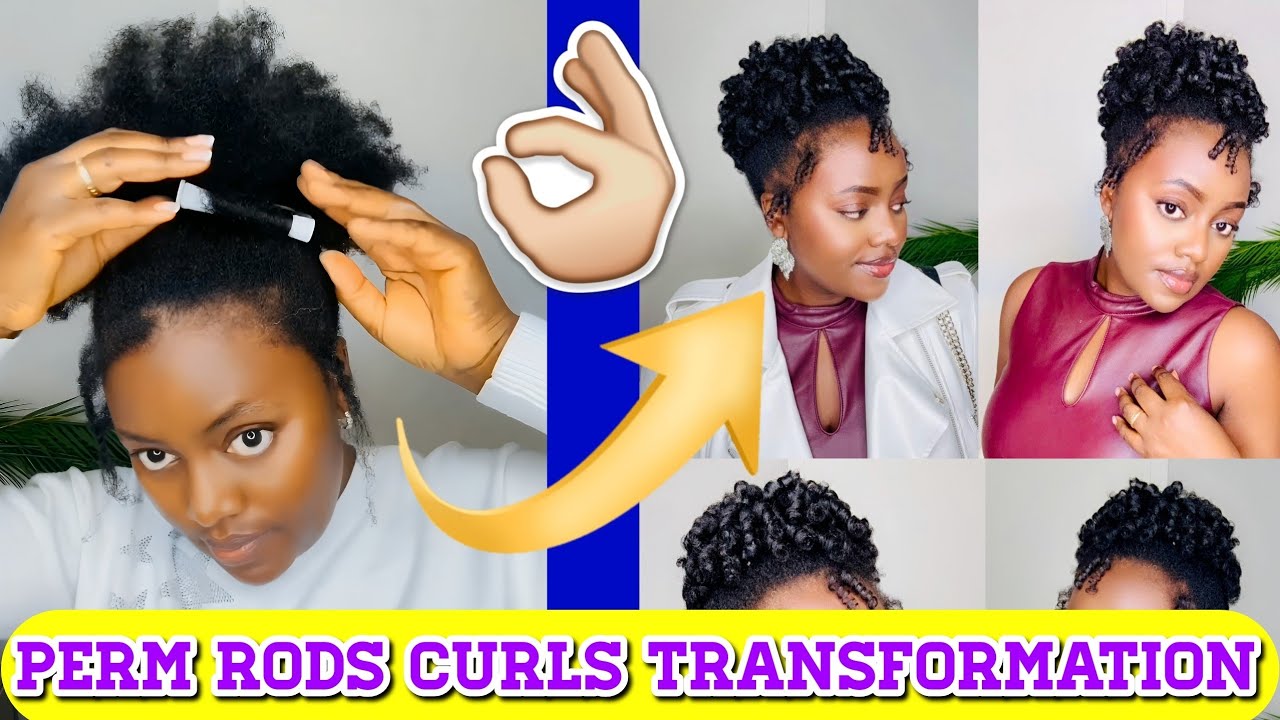 Кудрявый пучок на макушке из натуральных волос | Гладкие боковые части + четко очерченные локоны ...