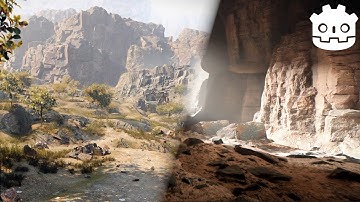 Godot 4.3 + Quixel Assets + Mterrain + Custom Shaders