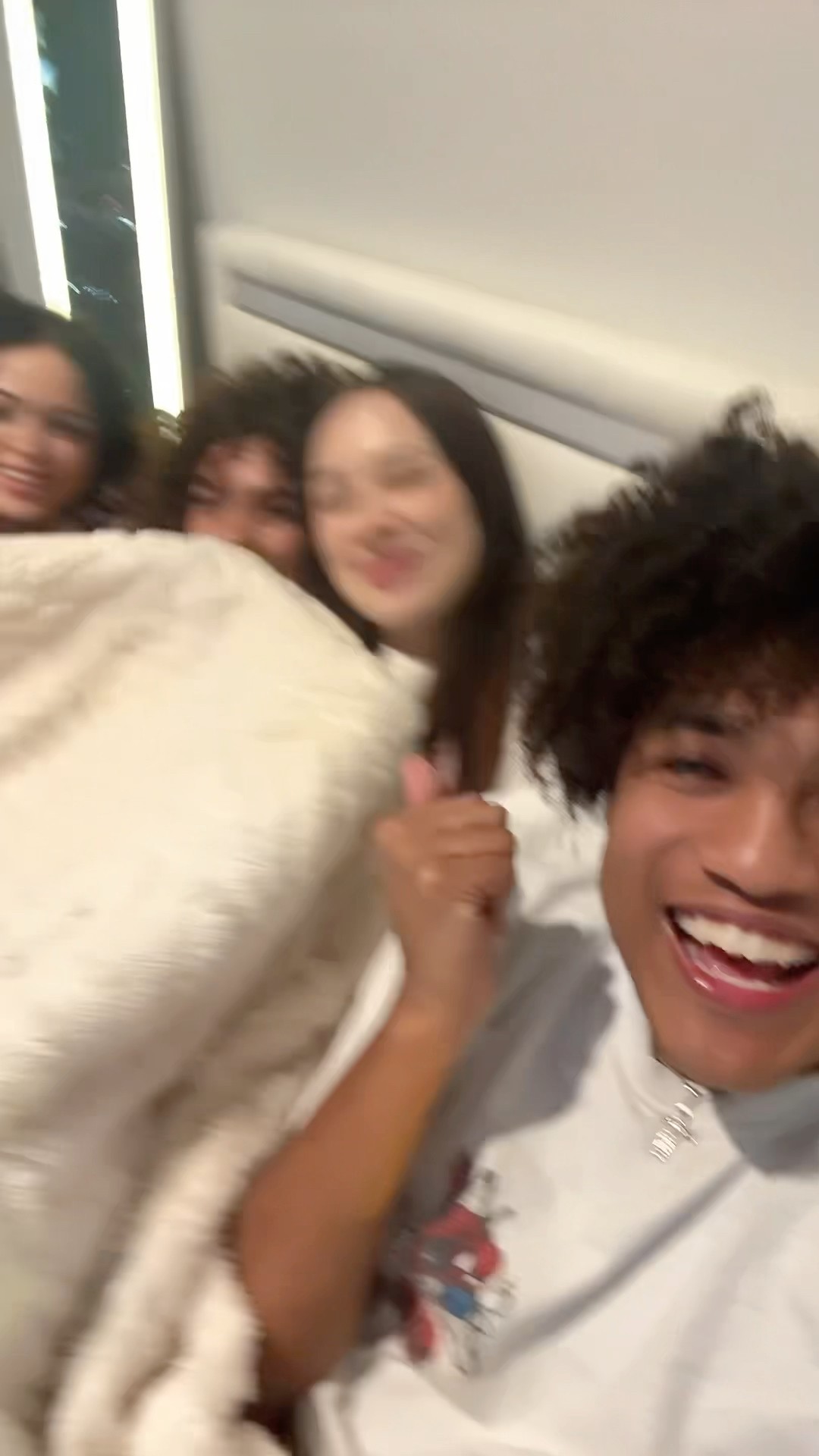 I made it to the sleepover ? #shorts #skyyjade ​⁠@nevaaada ​⁠@elsarca ​⁠@v7ena