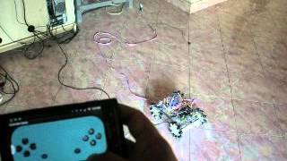 Microcontroller C,C++ with Android Controlled Robot (part 2) Android Controlled Robot Part 2 Testing Phase