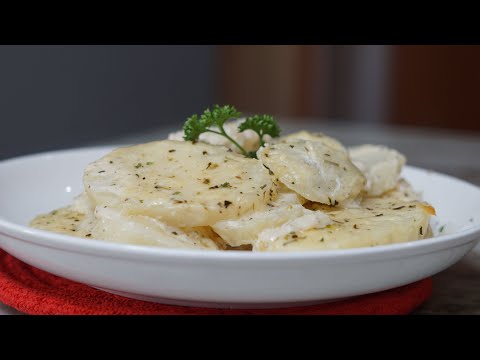 Video: Potato Casserole With White Sauce