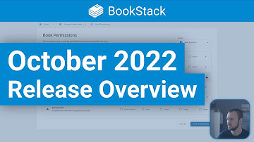 BookStack October 2022 (v22.10) Release Overview
