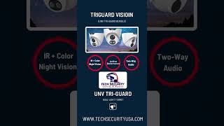 UNV Tri-Guard Security System: See It. Light It. Stop It. #SecurityCamera #HomeSecurity #NightVision
