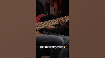 My first 8-string guitar
