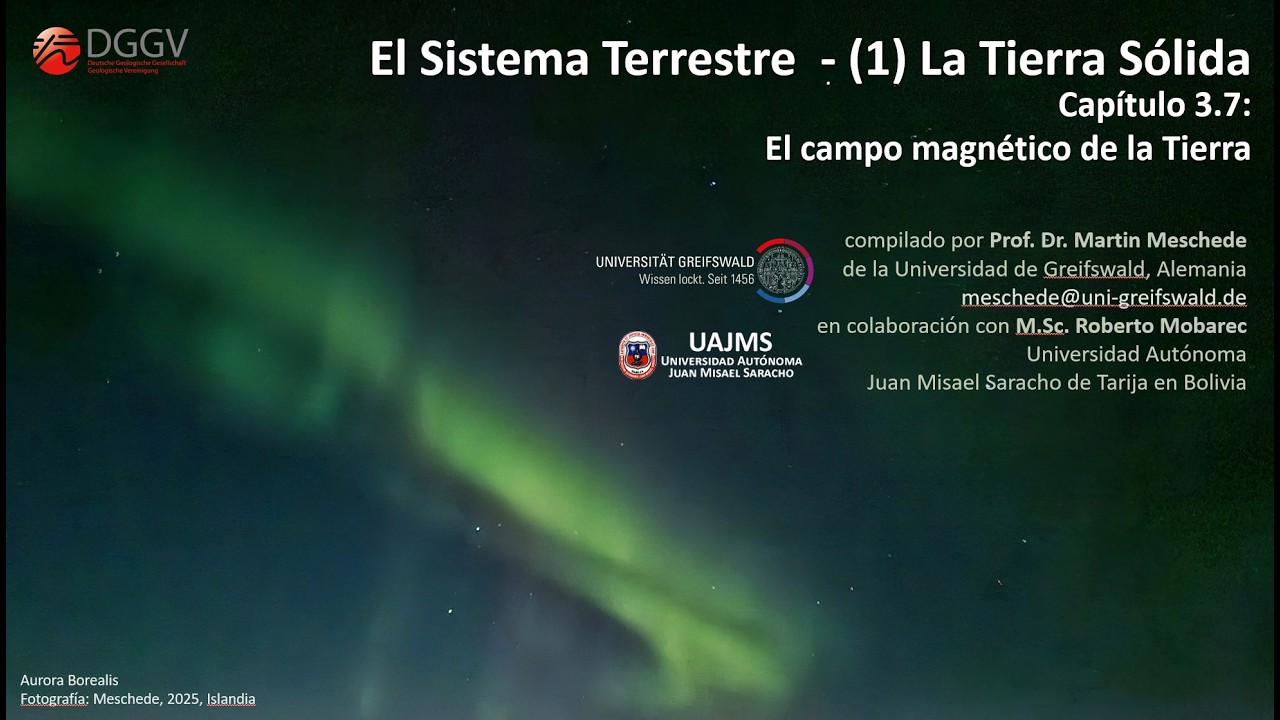 Cap. 3.7 El campo magnético de la Tierra