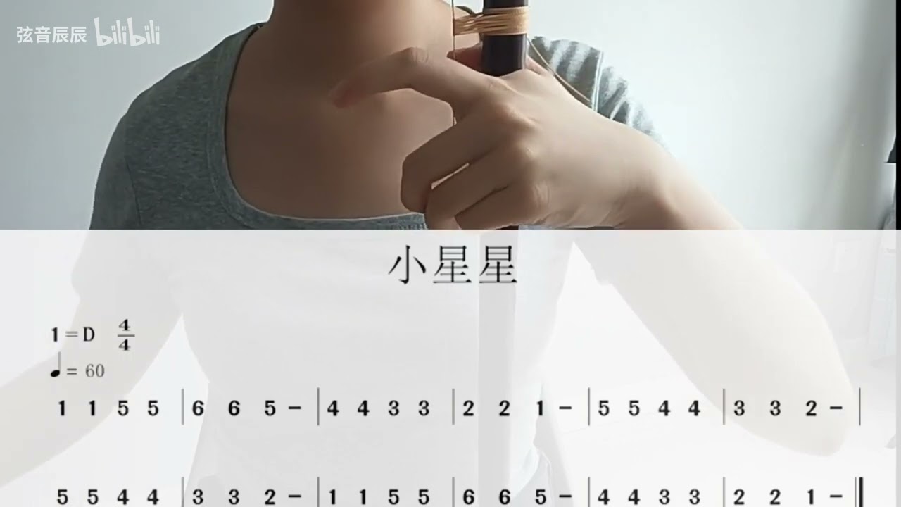 Erhu Fingering for Twinkle Little Star