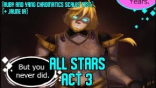 All Stars Act 3 || RWBY Chromatic Scales Test, only audio — Read description.