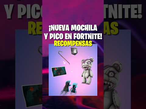 FORTNITE TE REGALA ESTE PICO Y MOCHILA 😱