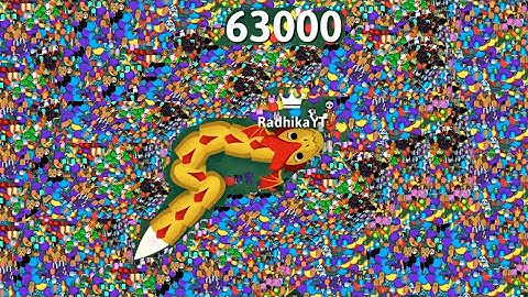 OMG ! I TELEPORT TO BIGG SNAKES POINT 🐍 BEST EPIC SNAKE IO GAMEPLAY 🐍 #snakeio #snakegame