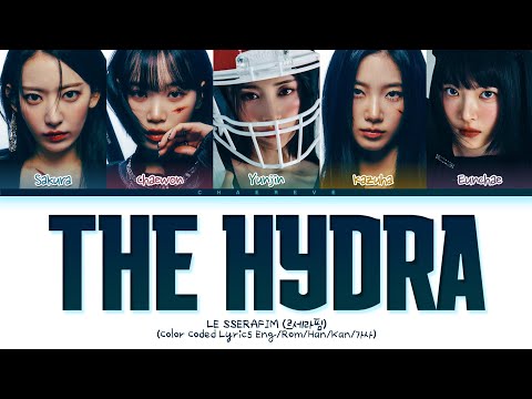 LE SSERAFIM The Hydra Lyrics (Color Coded Lyrics)