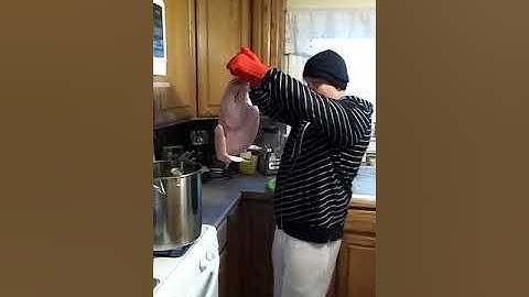When deep frying a turkey indoors goes terribly wrong!