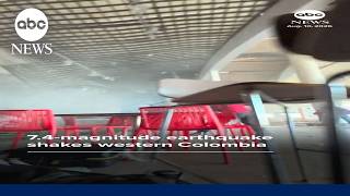 7.4-magnitude earthquake shakes western Colombia