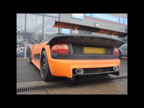Custom Exhaust for this track-focused Noble M12 GTO