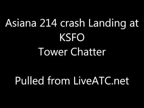 Asiana 214 KSFO Crash Landing ATC