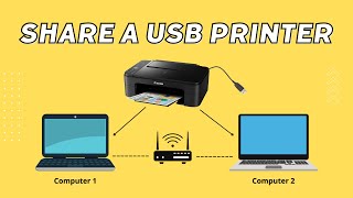 how to share a usb printer over network