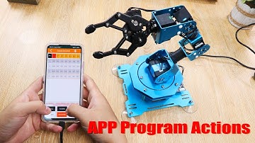 xArm 1S Robotic Arm Program with APP