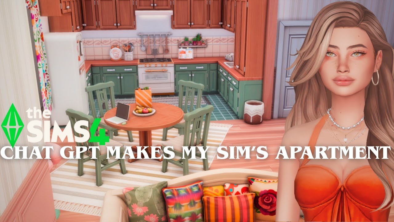 I Let ChatGPT Design My Sim's Apartment In The Sims 4