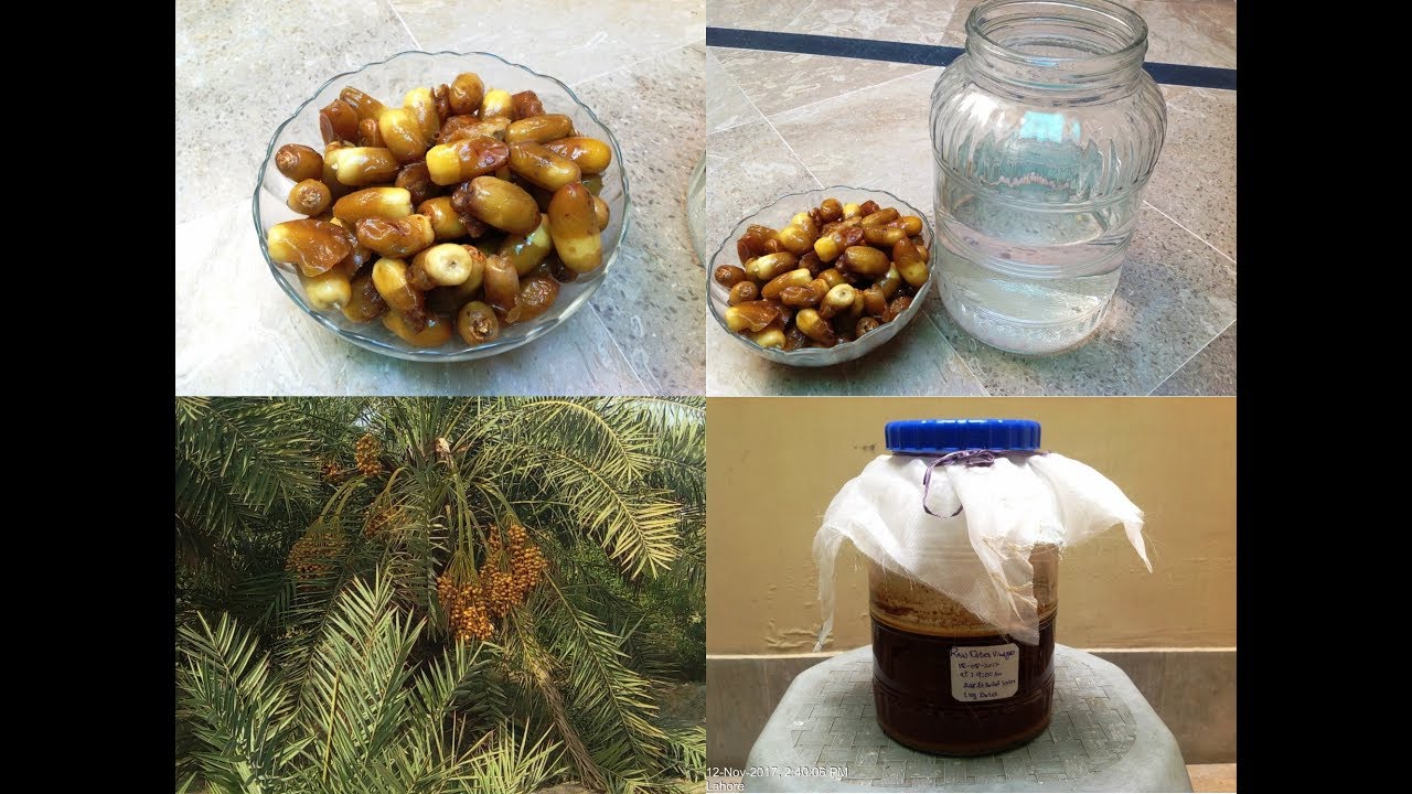 Raw dates vinegar YouTube