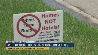 City Commissioners will vote on whether or not to adjust rules for short-term rentals