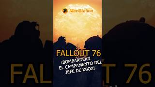 LANZAN BOMBAS NUCLEARES CONTRA LA BASE DEL JEFE DE XBOX EN #fallout76 #shorts