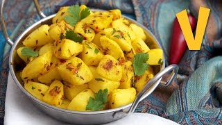 Jeera Aloo (Potatoes with Cumin) | The Vegan Corner