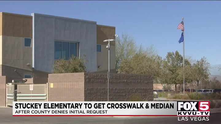 Stuckey Elementary to get crosswalk, median