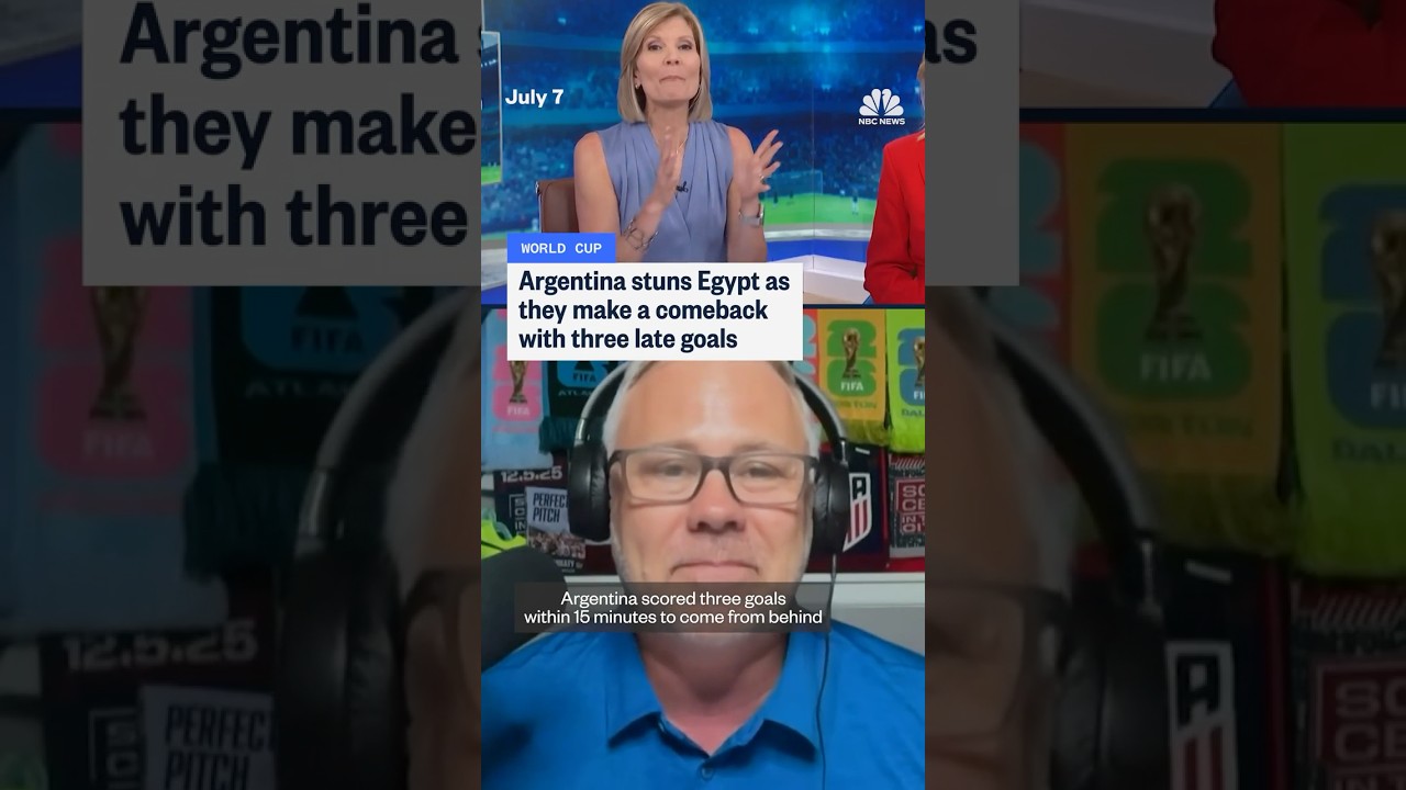 Argentina stuns Egypt to advance to final eight in World Cup Argentina stuns Egypt to advance to final eight in World Cup