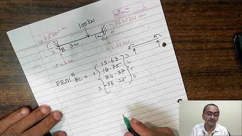 Numerical Example (Indeterminate structure analysis using BEAM element) part 1
