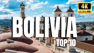 Top 10 Best Places to Visit in Bolivia | 4K HD Bolivia Travel Guide | #travel #adventure #bolivia
