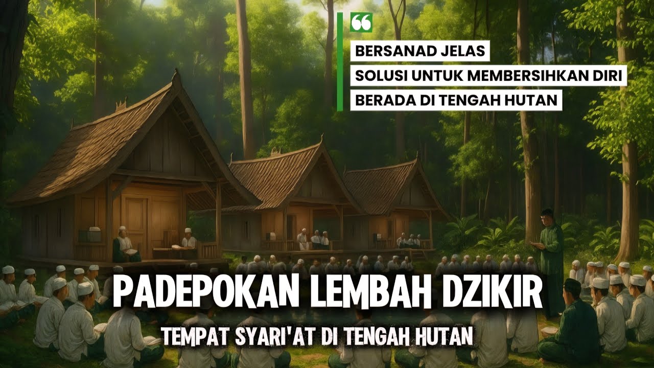 PADEPOKAN VIRAL TERBARU..! Terkini Padepokan Lembah Dzikir, Tempat Berkumpulnya Orang yang Kesulitan