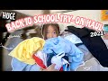 HUGE BACK TO SCHOOL TRY-ON CLOTHING HAUL 2021