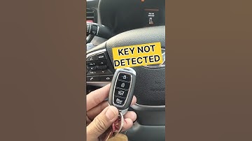Key not Detected | How to Start Hyundai Car with Dead Remote