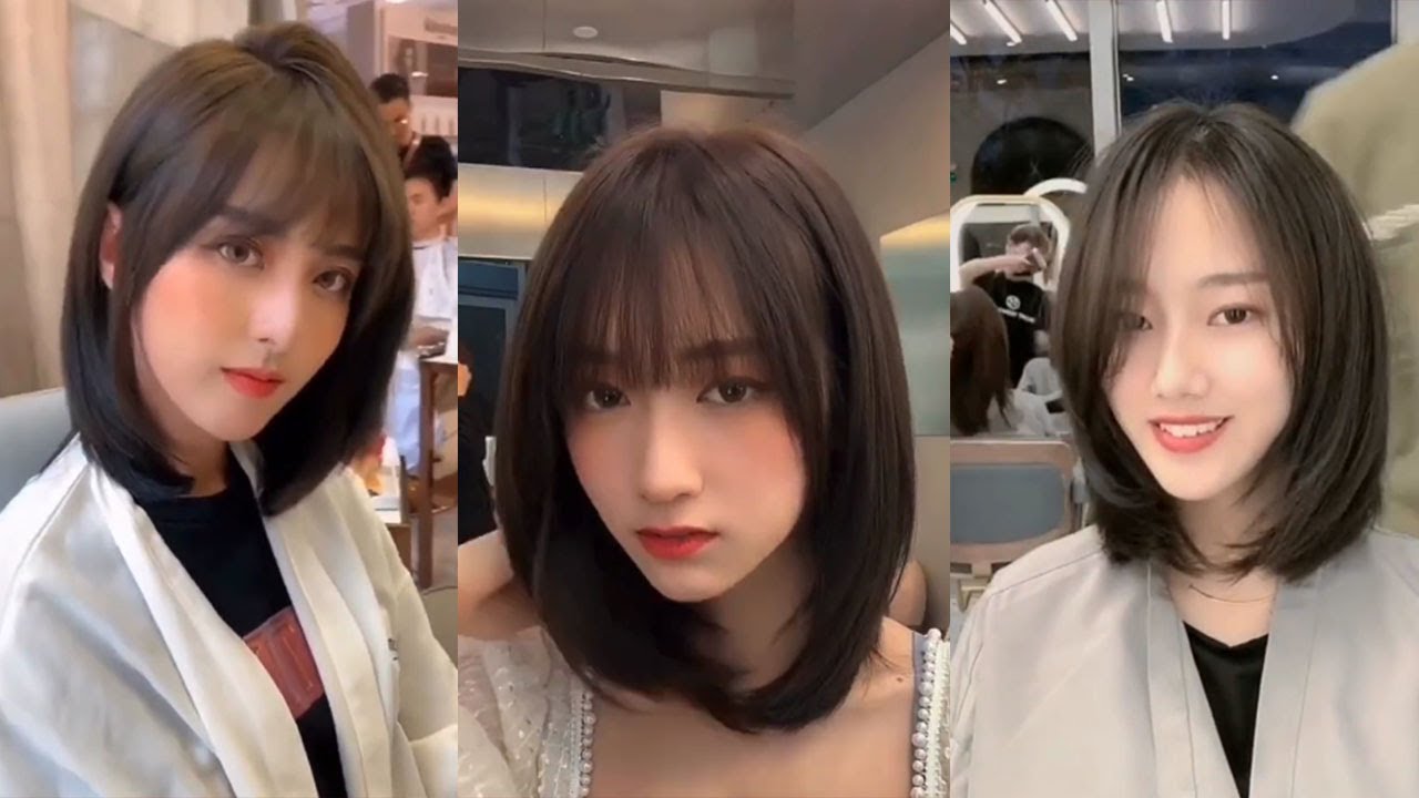 Hướng Dẫn Cắt Tóc Layer Nữ | Tóc Ngắn Layer Hàn Quốc | Square Layer -  Layered Short Haircut - Youtube