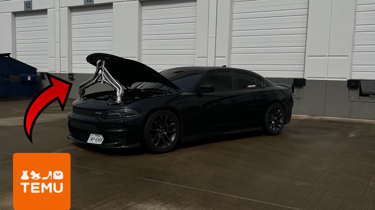 УСТАНОВКА ЗАГОЛОВКОВ TEMU НА МОЙ DODGE CHARGER RT! (НЕ КЛИКБЕЙТ)