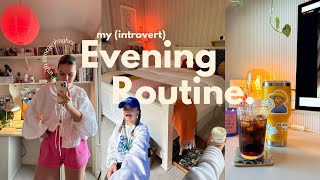 my introvert evening routine 🧚🏼 slow, peaceful and happy !!