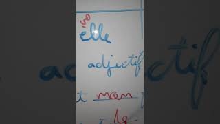 Less adjectives possessifs ضمائر الملكية