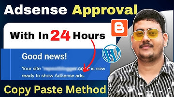 Copy Paste Google AdSense Approval Trick 2023 - Blogger Google Adsense Approval