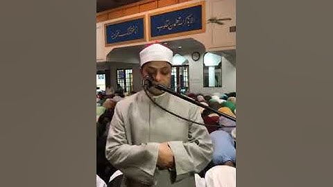 صلاة العشاء والتراويح للقارئ الشيخ محمود صابر الفيومي فلوريدا أمريكا