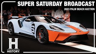 2023 PALM BEACH SUPER SATURDAY BROADCAST - Saturday, April 15, 2023  - BARRETT-JACKSON 2023 AUCTION