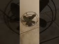 Art Deco desk fan. SOLD