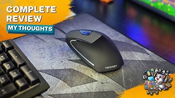 TECKNET Wired Mouse Review: 6400 DPI Precision & Silent Comfort