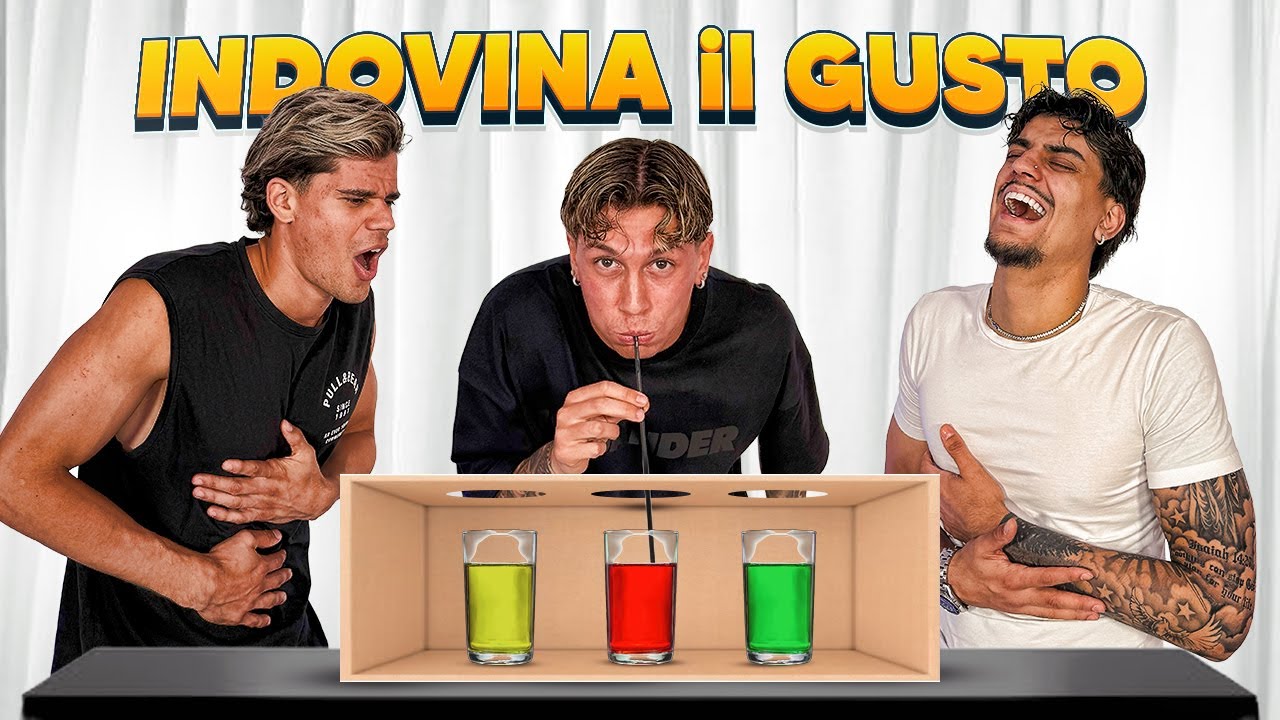 INDOVINA IL GUSTO con FENE e LOPES🥤PENITENZA SCHIFOSISSIMA🤢